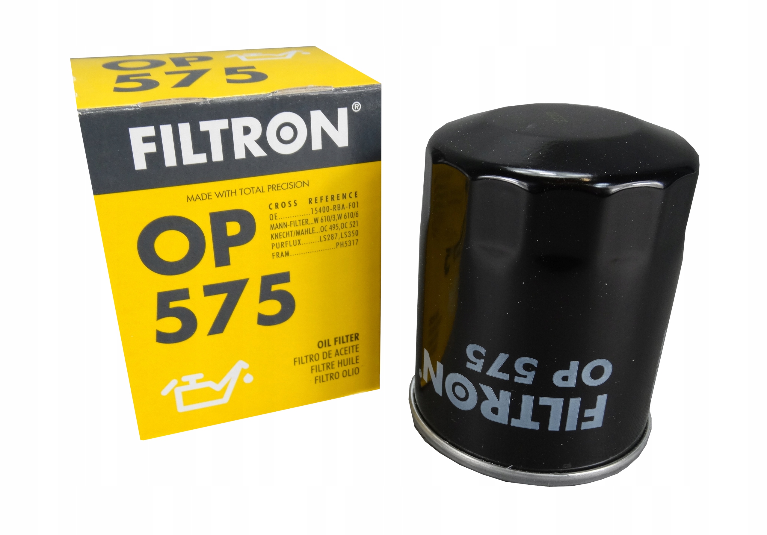 

Filtr Oleju Ford Ka 2008-> 1.2 Benzyna Filtron