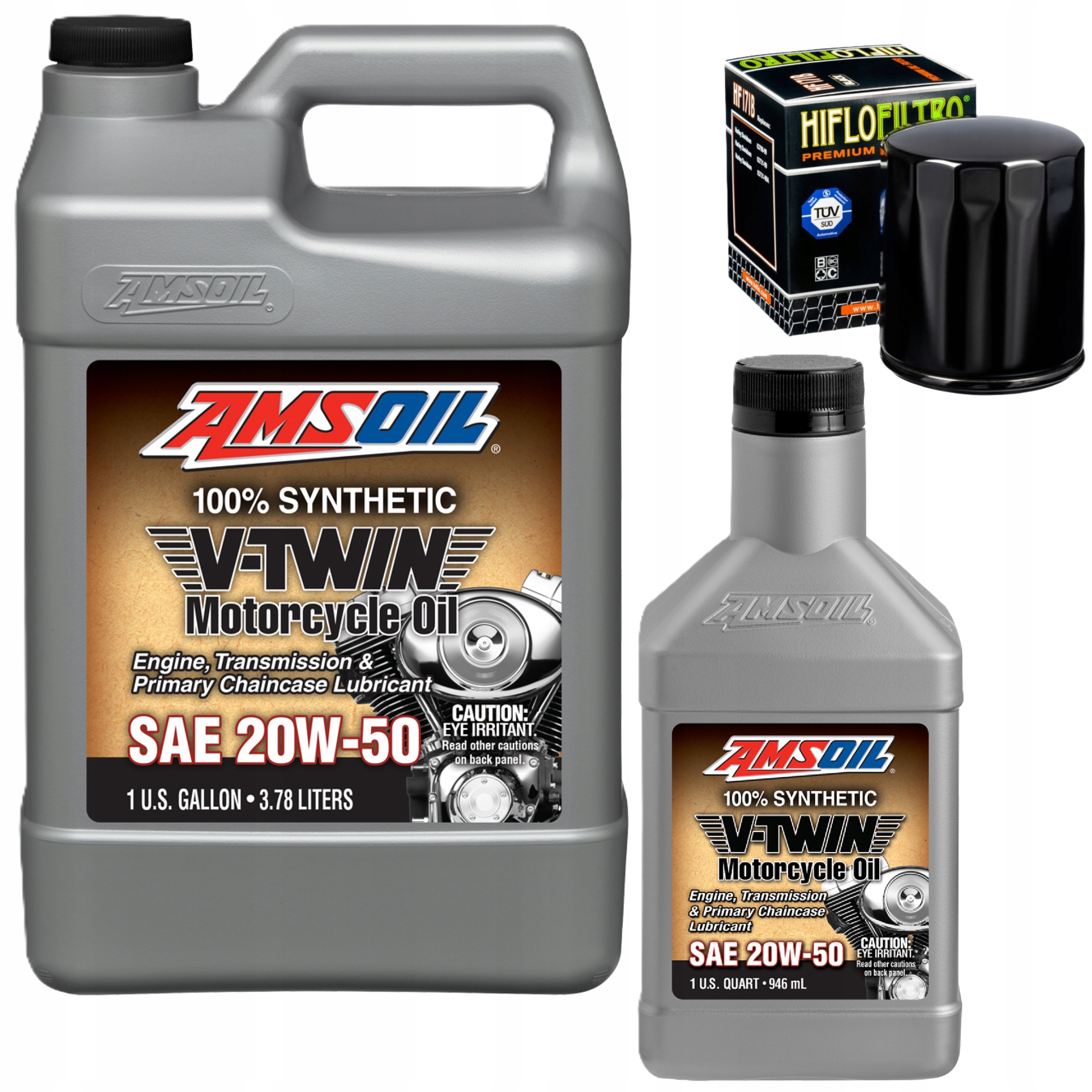 Zestaw Do Harley Davidson V-rod Olej Amsoil 20w50 4,73l Filtr
