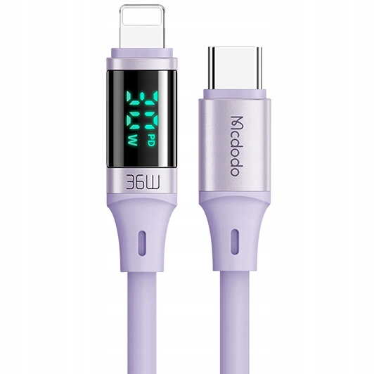 Mcdodo Kabel Usb-c Do Lightning 36W Fioletowy 1.2M Do Iphone 14