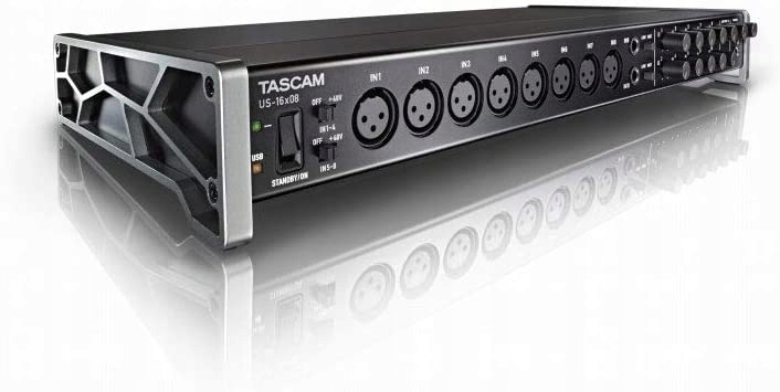 Tascam US-16x08 – Usb audio rozhraní 16 vstupů 8 výstupů