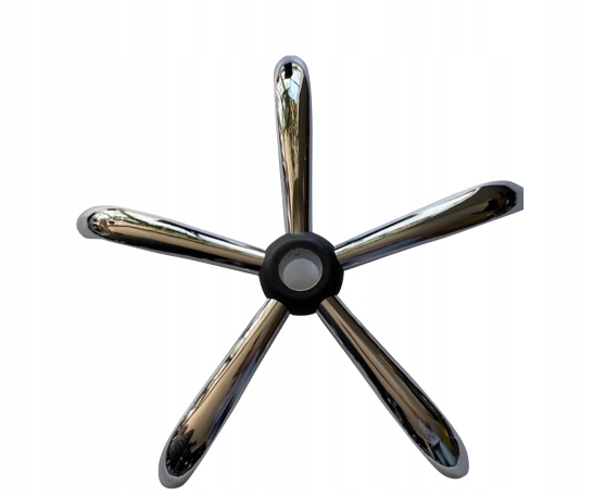 Chromowany KRZYŻAK krzesła FOTELA obrotowego BIUROWEGO Podstawa PFS122/60 Kod producenta PFS122/600 chrom