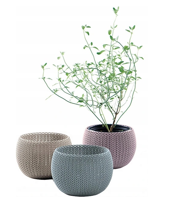 

Keter Doniczka Zestaw Trzech Doniczek Cozies Trio