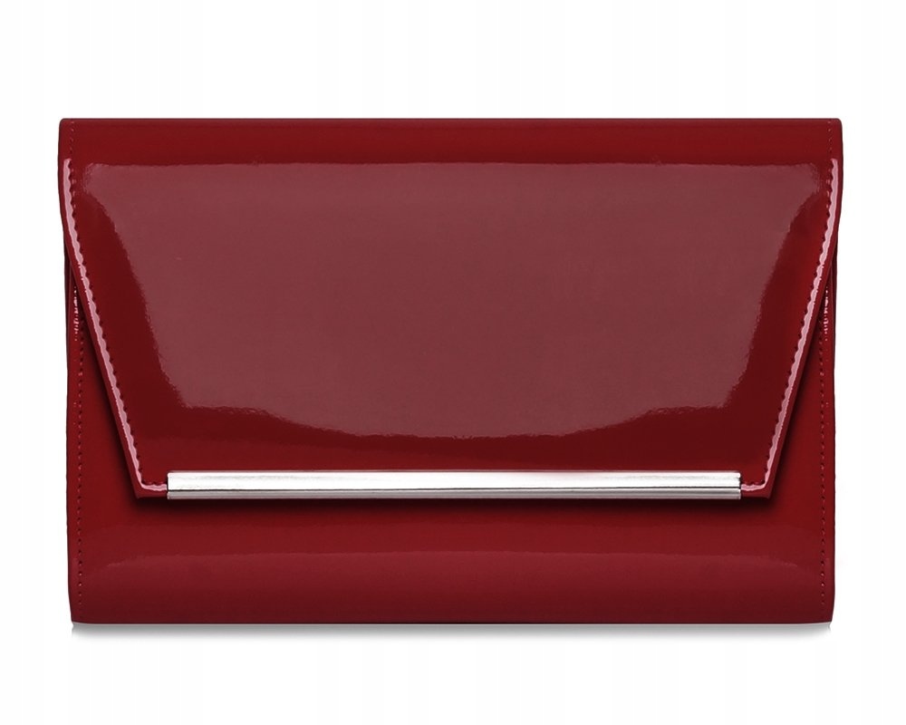 BORDOWA KOPERTÓWKA TOREBKA WIZYTOWA SOLOME M10 LAKIER Marka Solome