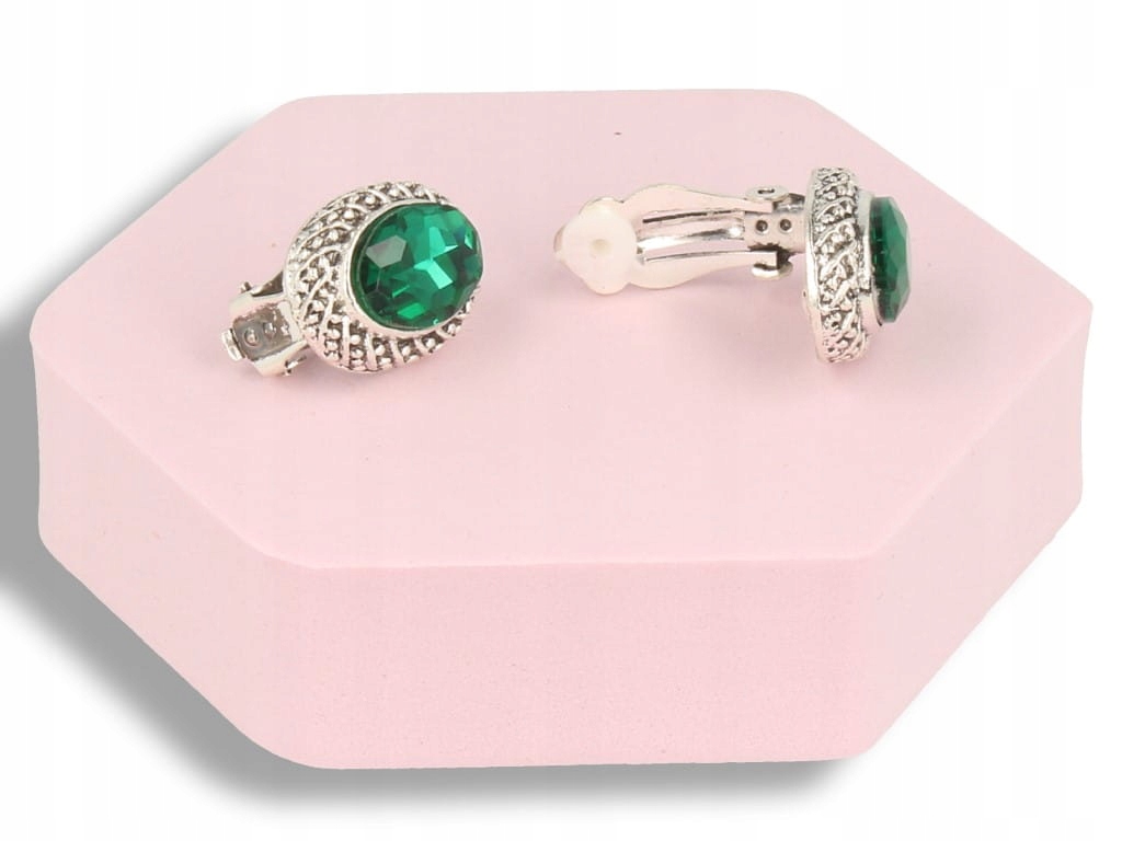 Klipsy do uszu mirror zielone Stan opakowania oryginalne