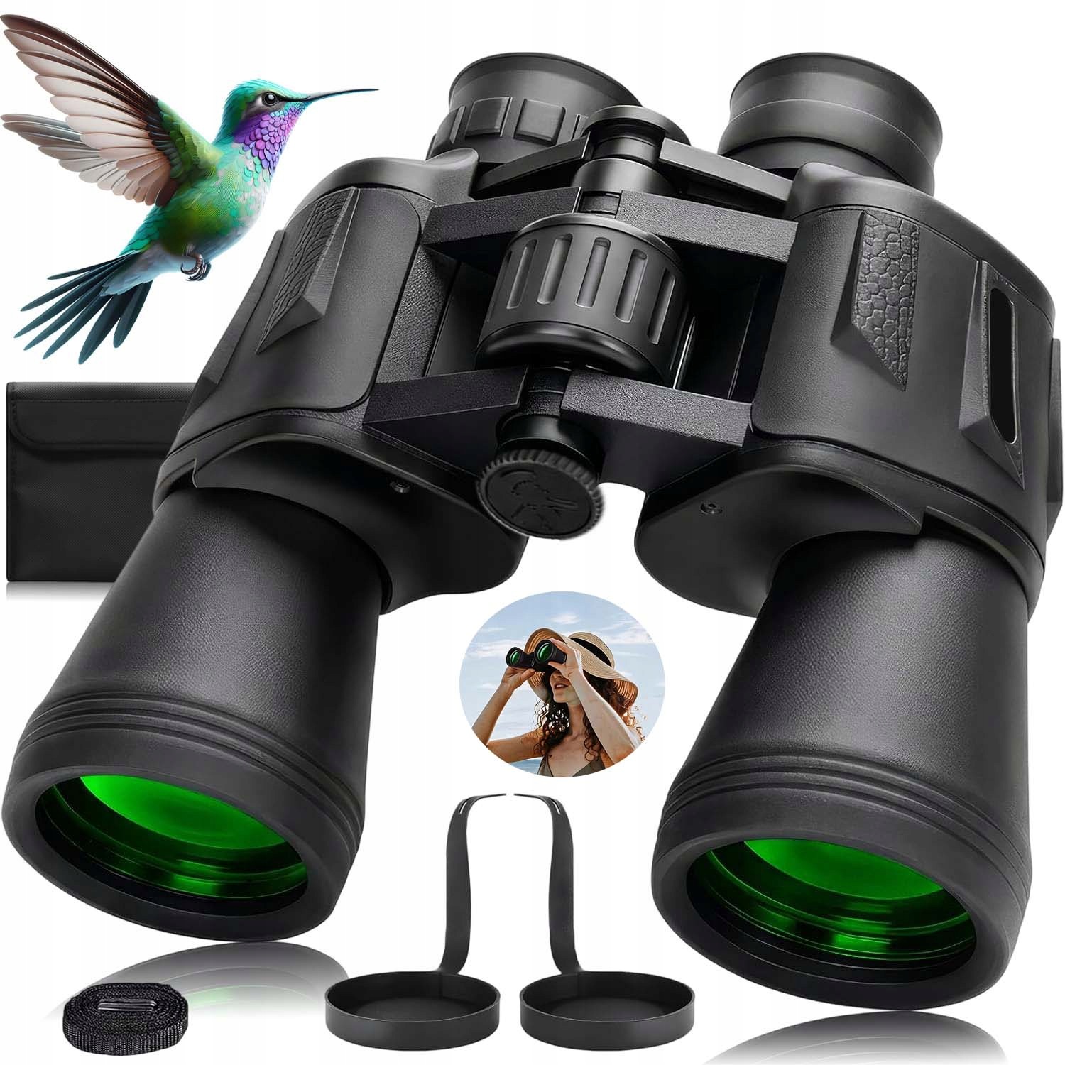 Vojenský Lovecký Dalekohled Taktický Turistický Zoom 20*50 Hd Sada