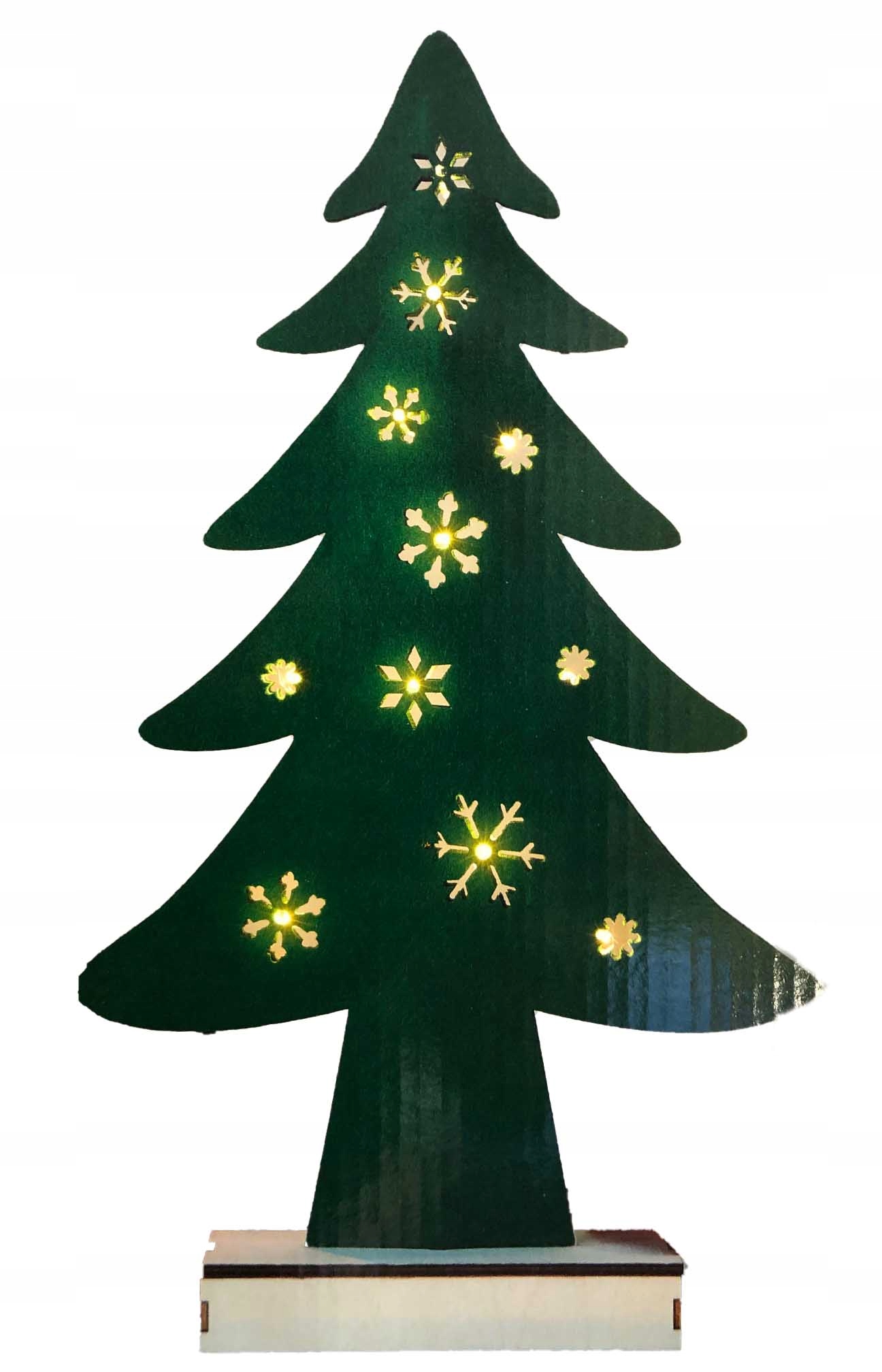 OZDOBA ŚWIĄTECZNA LED CHOINKA 47cm FILC