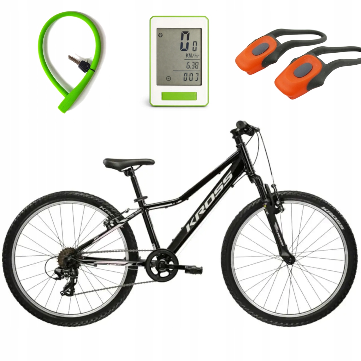 Rower górski Kross Lea Jr dla dziewczynki Mtb wzrost 130-150cm gratisy