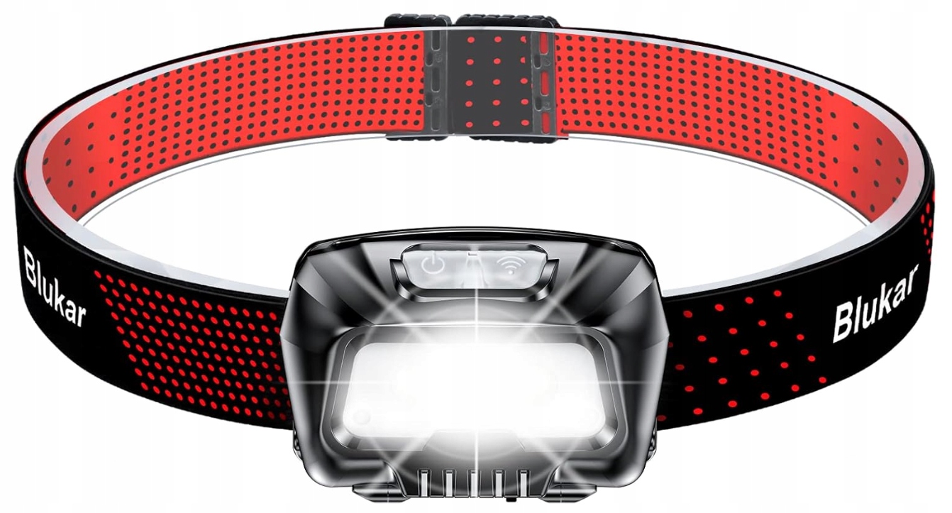 Latarka czołowa akumulatorowa Led USBc 2000lm 6 trybów IPX5 czołówka CobLED