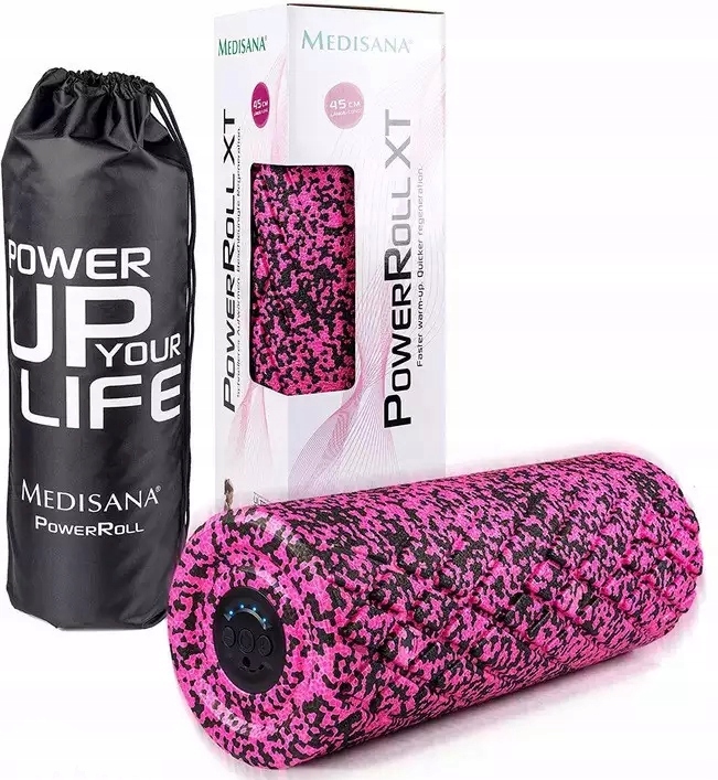 Medisana PowerRoll Xt Wałek Do Masażu Masażer Roller Wibrujący Etui