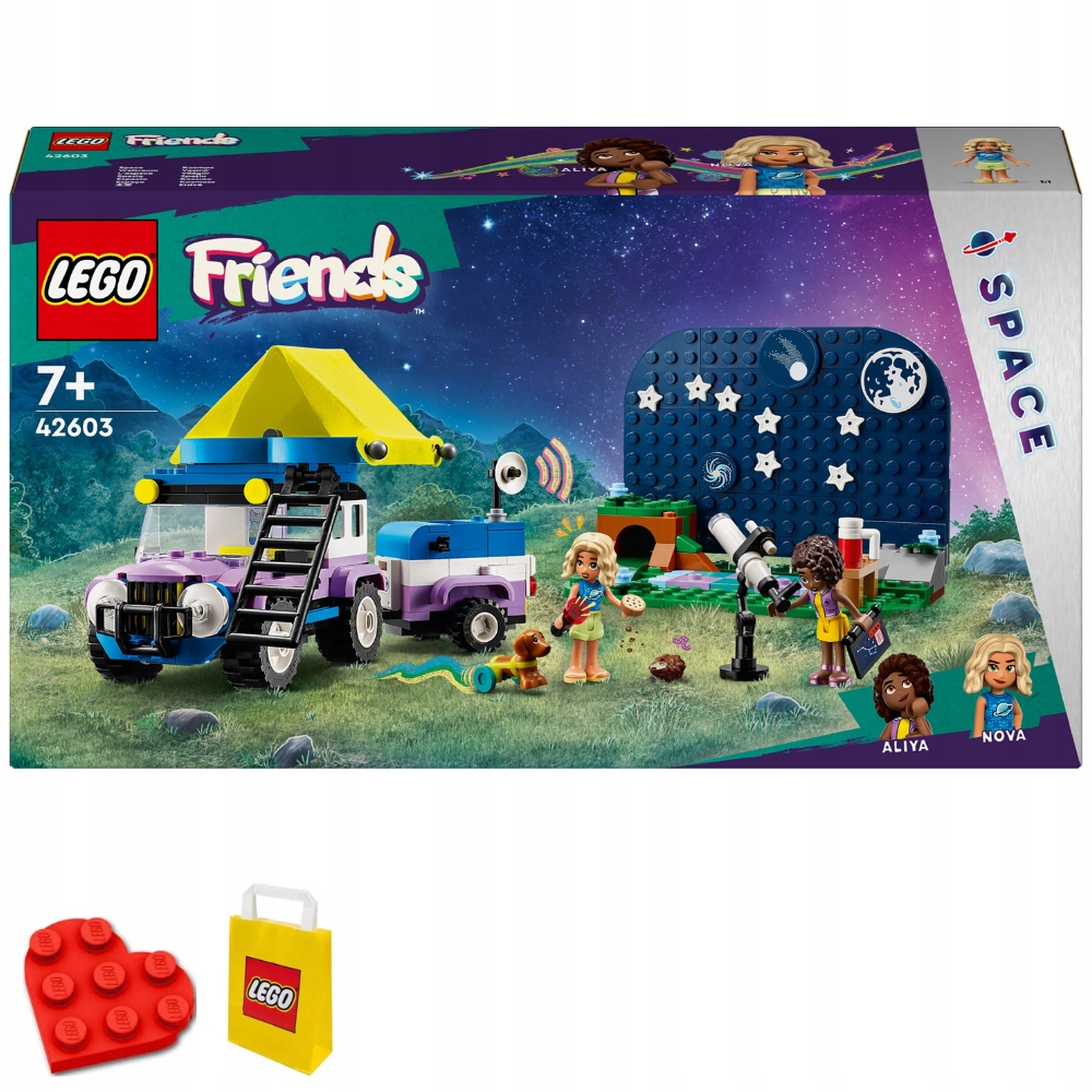 Lego Friends 42603 Karawana pozorující hvězdy