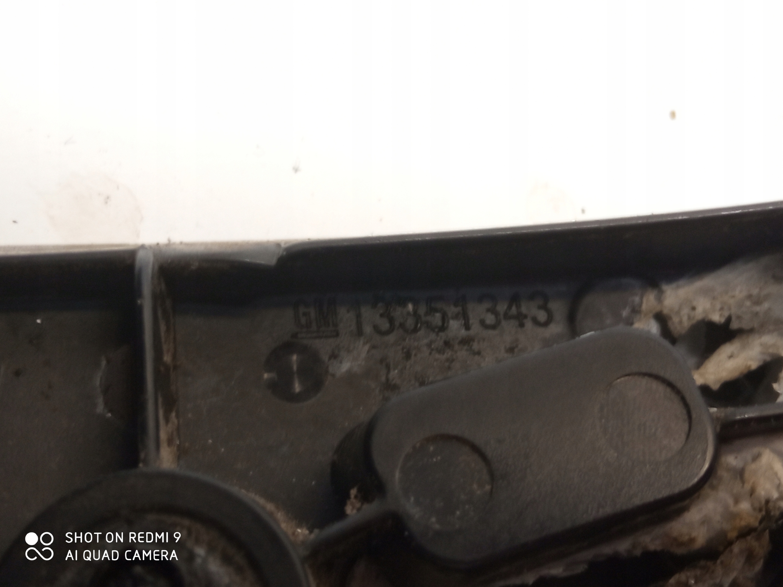 OPEL ADAM Support plaque Support Rétroviseur Droite Droit