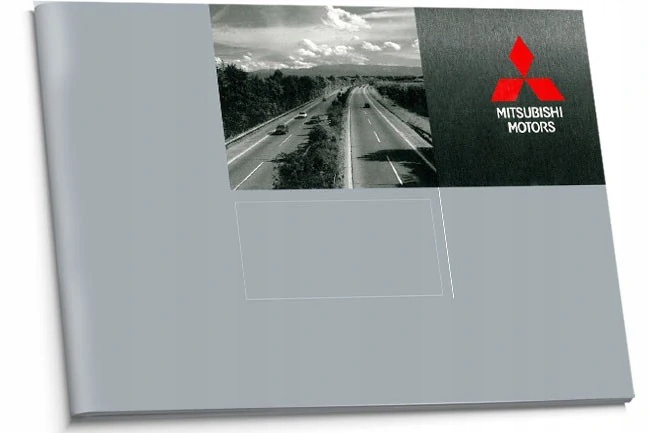Mitsubishi Belgická servisní kniha 184 stran