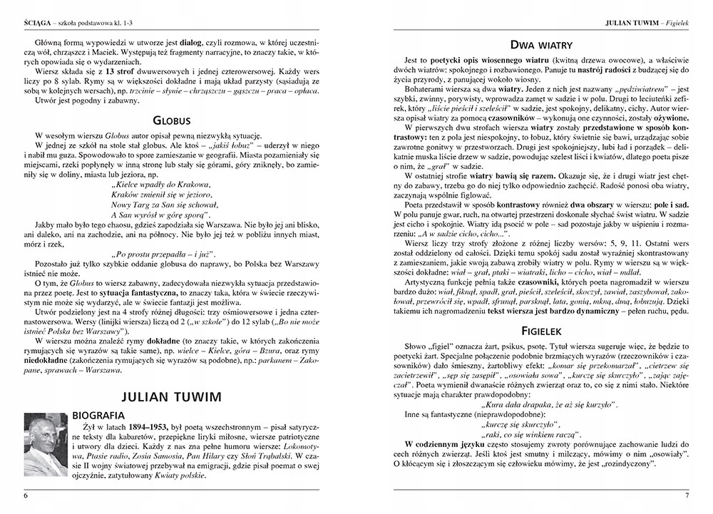 Zestaw kl 1-3 DRUGAKI PIERWSZAKI TRZECIAKI KARTY PRACY, ŚCIĄGA 1-3, DYKTAND Liczba stron 136