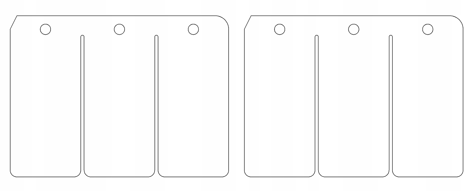 PLYTKI LISTKI zaworu membrany KAWASAKI KX125 3L