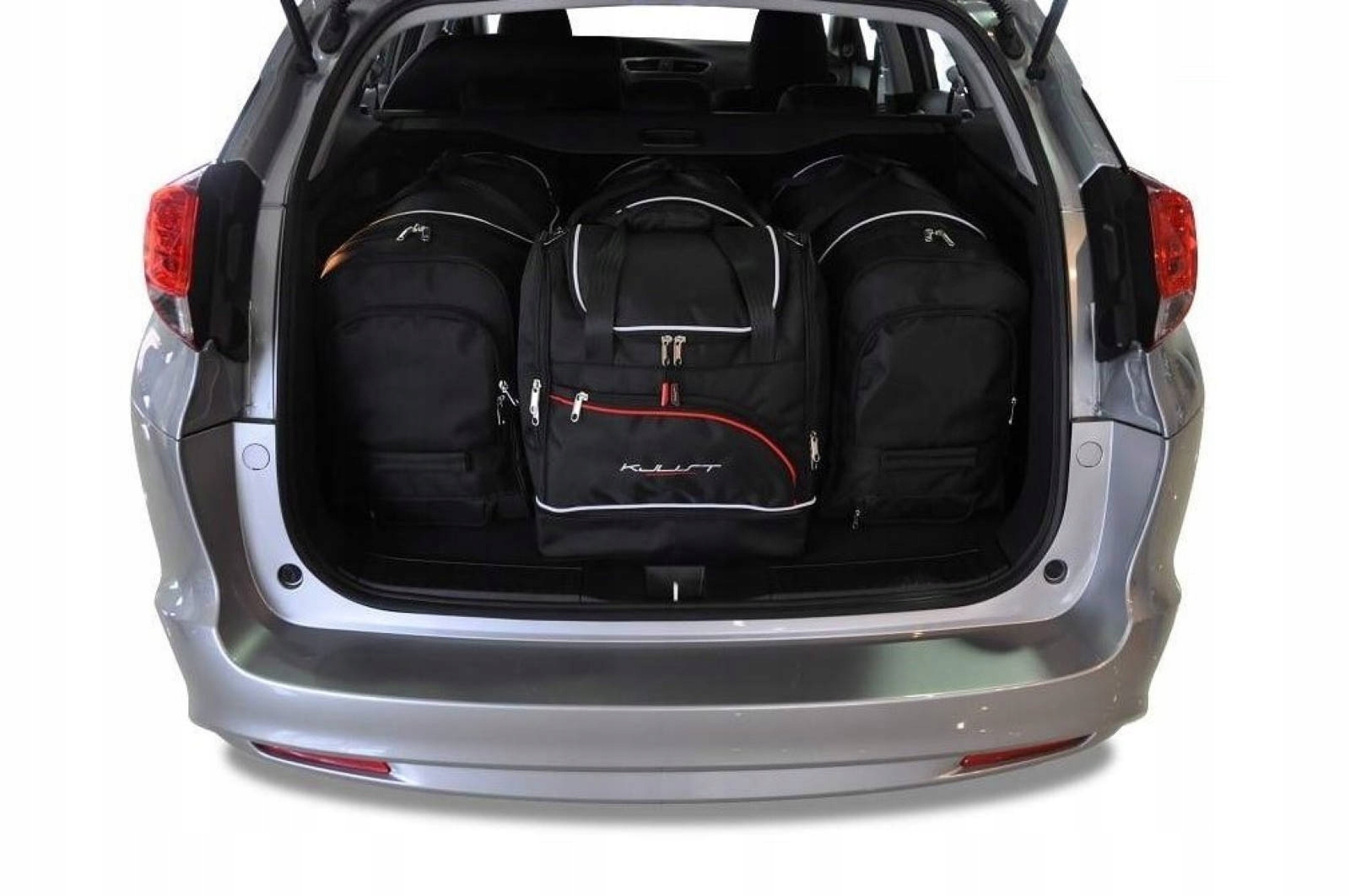 J&j Automotive Sada 4ks cestovných tašiek Sport pre Honda CIVIC Tourer 201