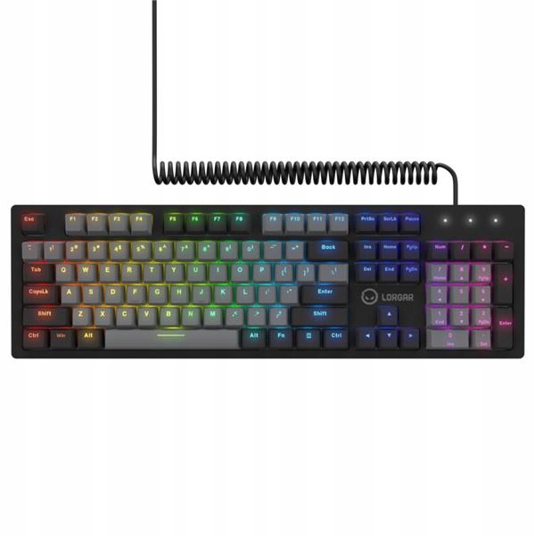Lorgar Azar 514, mechanická herná klávesnica, Rgb podsvietenie, 18…
