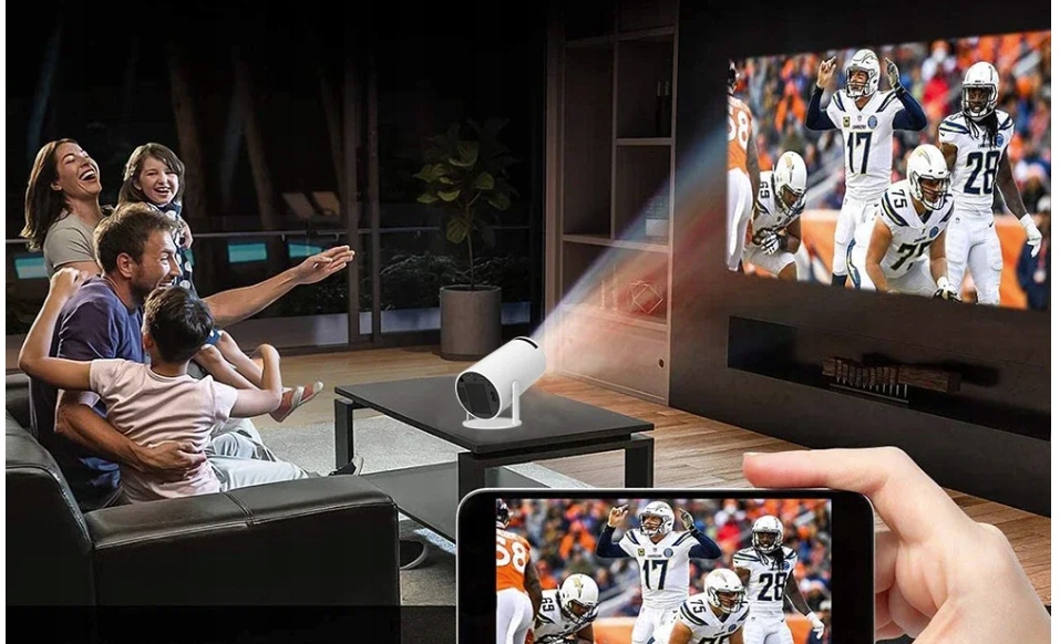 PROJEKTOR RZUTNIK 4K ANDROID TV 11 Wifi6 2.4G/5.8G BT5.0 40-130" Kod producenta HY300 PRO