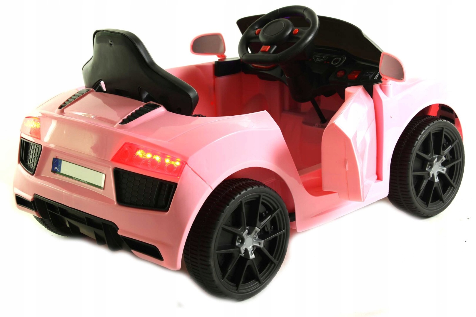 AUTO NA AKUMULATOR PILOT dla DZIEWCZYNKI MUZYKA DŹWIĘK USB MP3 RÓŻOWE Kod producenta j10