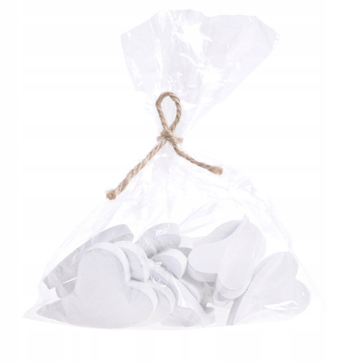 Drewniane wykrawanki - koniki na biegunach białe mix - 2,5cm - 7cm,  18szt    129CAN7827W — 11