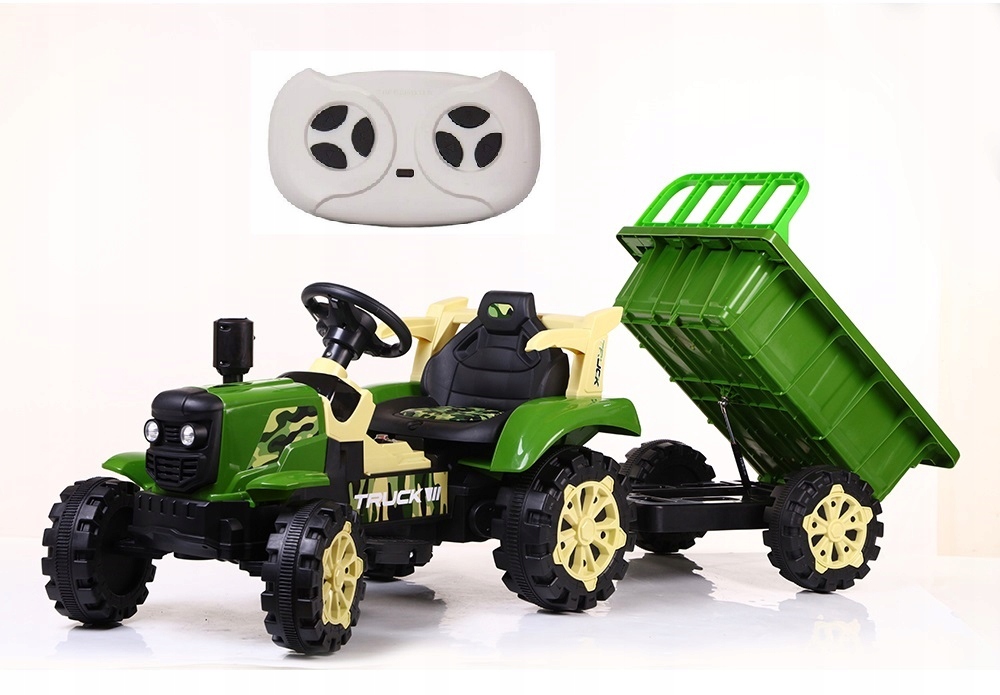 

Traktor Przyczepa Na Akumulator Pilot 2x Silnik
