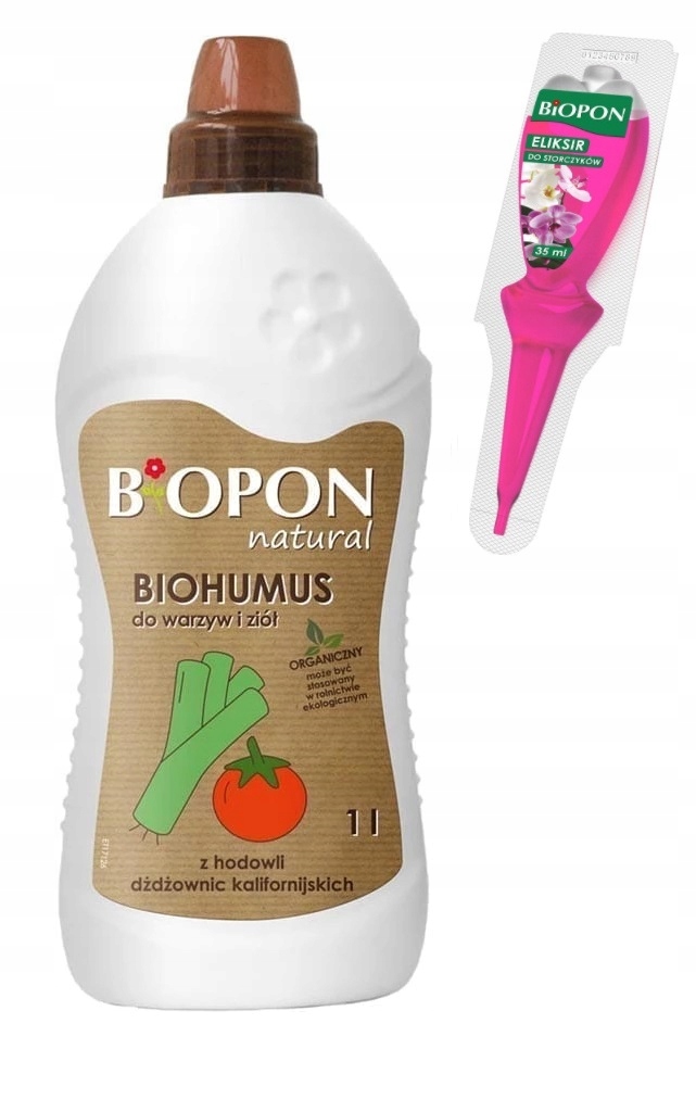 

Biopon Biohumus nawóz w płynie do warzyw i ziół 1l