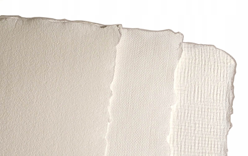 

Papier Czerpany A-3+ Biały Len