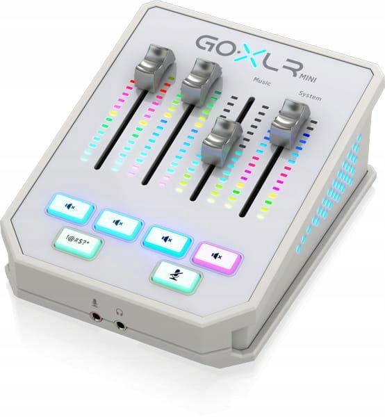 Tc Helicon Go Xlr Mini-WH Mixér streamovací sampler biely