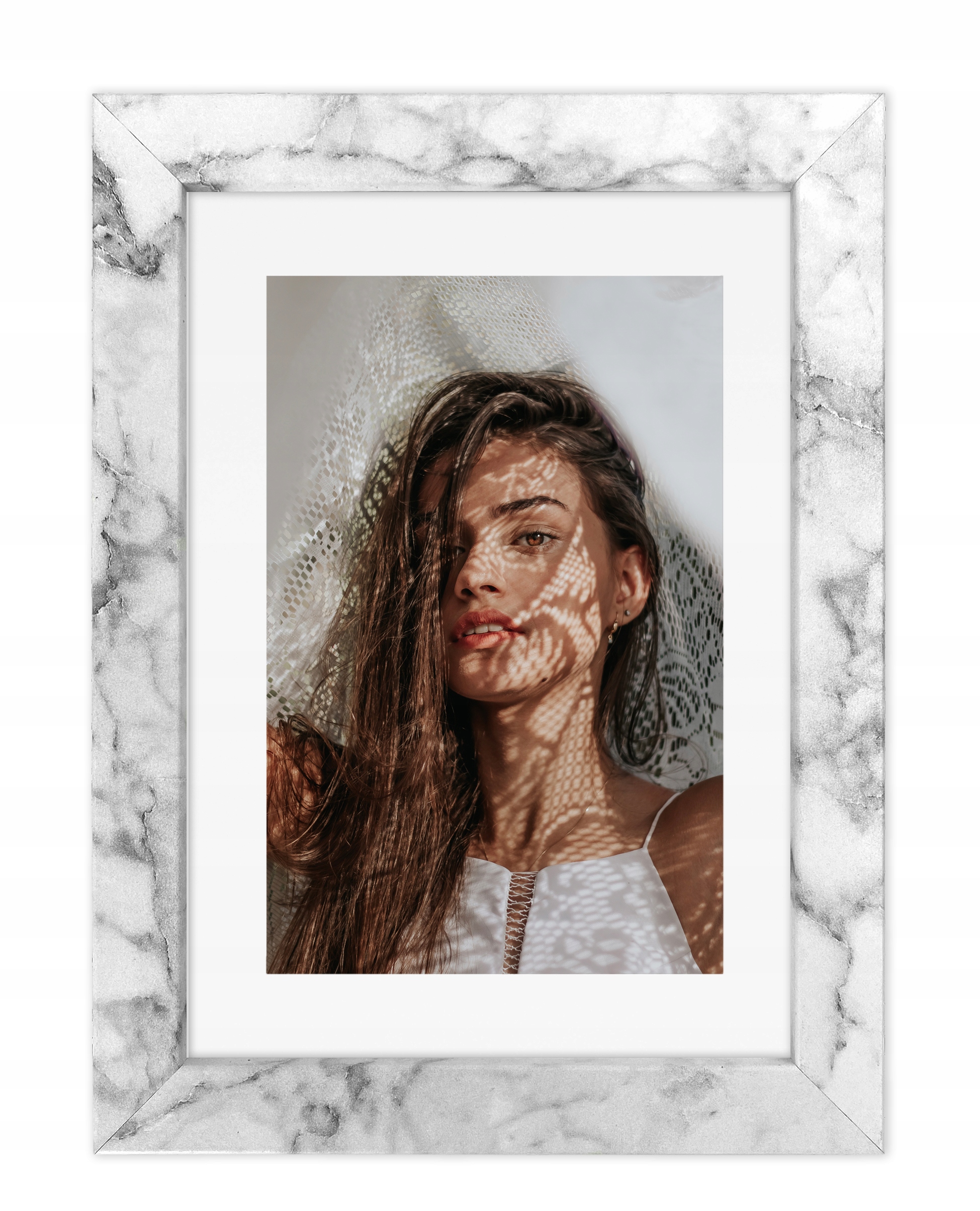 Ramka 13x18 passe-partout 10x15 Italia marmur