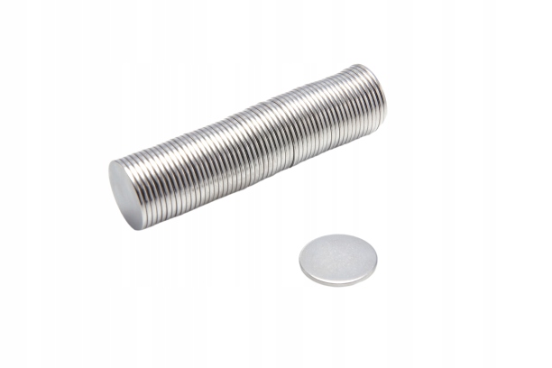 

Magnes Neodymowy Walcowy Mw 14x1 [mm] N38 10 szt.