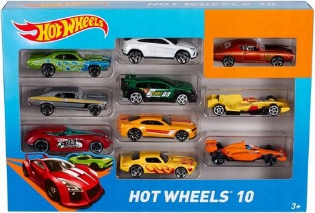 

Hot Wheels 10pak Zestaw Autek