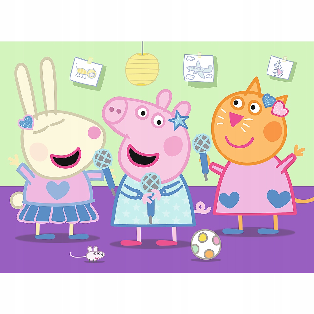 Puzzle 20 el MiniMaxi ŚWINKA PEPPA Trefl 21126 Marka Trefl