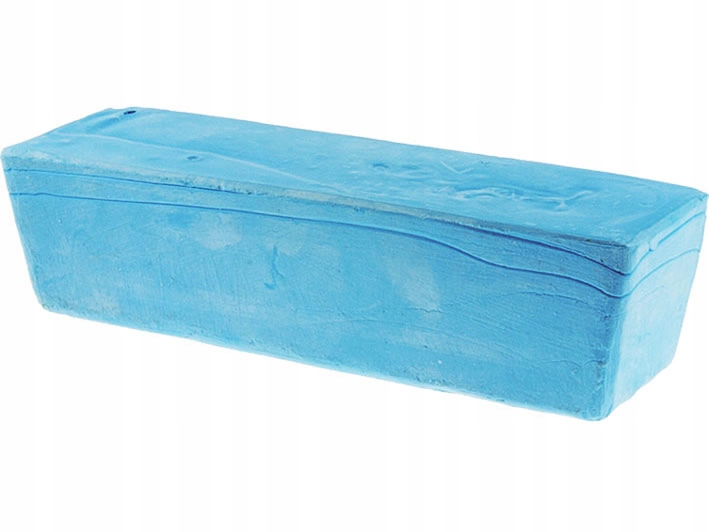 PASTA POLERSKA NIEBIESKA METALU STALI INOX 800 g