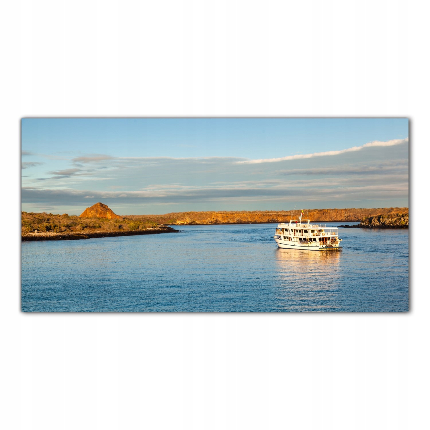 

Obraz na szkle Foto Ocean Wybrzeże Łódka 120x60