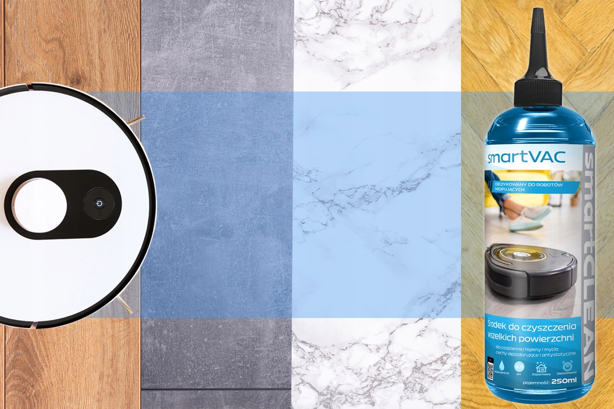 PŁYN DO ROBOTÓW MOPUJĄCYCH SPRZĄTAJĄCYCH 2x 250ml SKUTECZNY KONCENTRAT Postać płyn