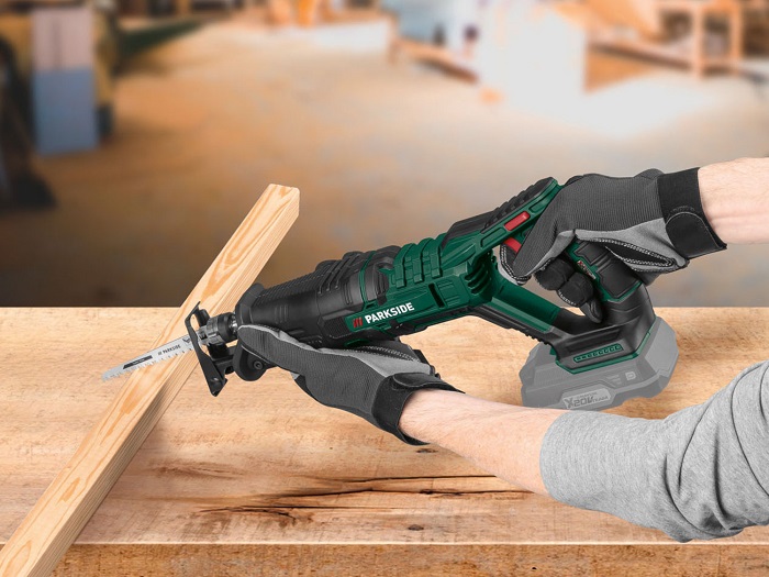 PARKSIDE Piła szablasta akumulatorowa 20V lisica lisi ogon Marka Parkside