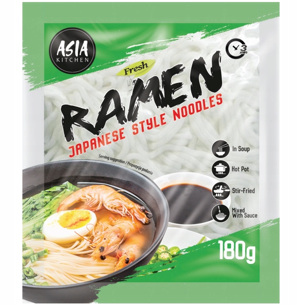 

Makaron Gotowy Ramen Asia Kitchen Świeży 180 g