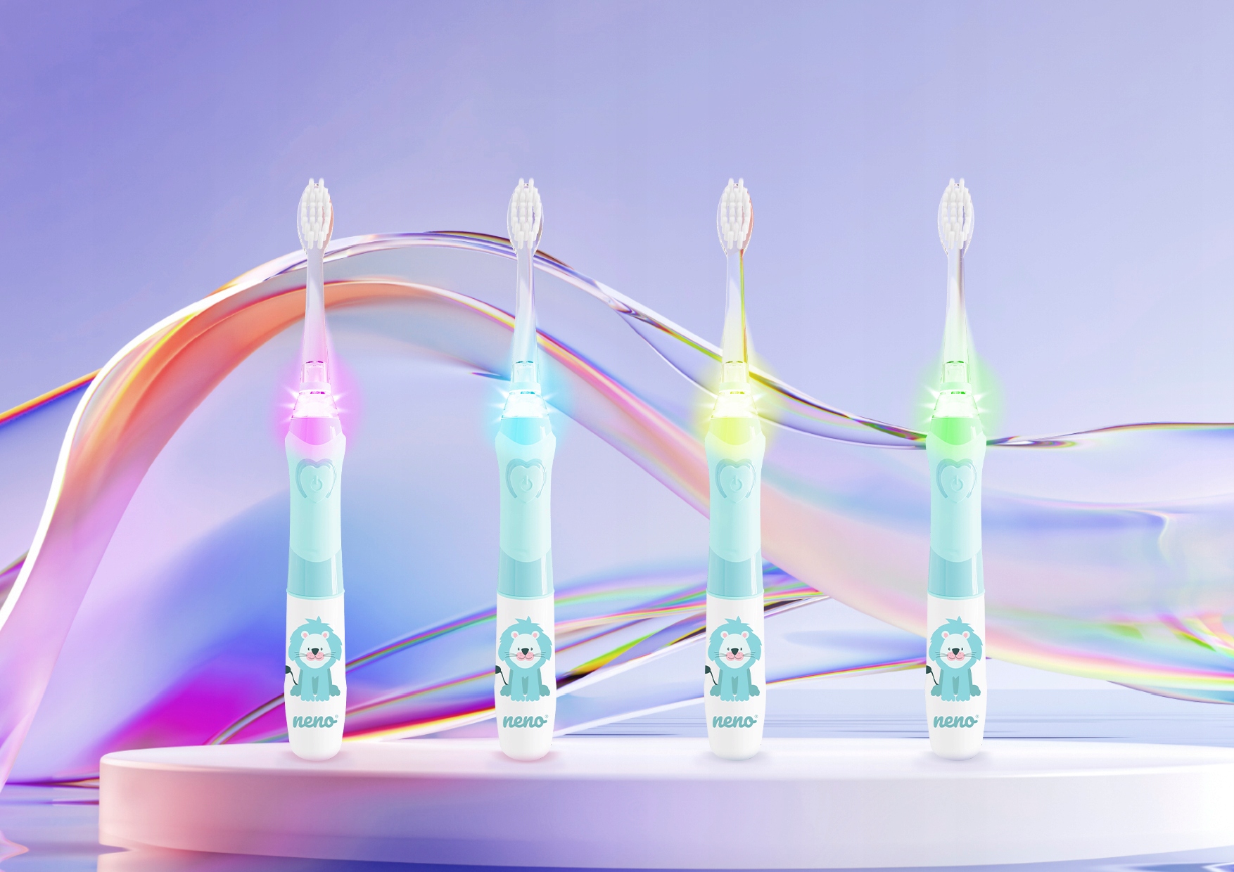 Elektryczna szczoteczka dziecięca 6+ lat Neno Fratelli Blue | Niebieska Wyrób medyczny nie