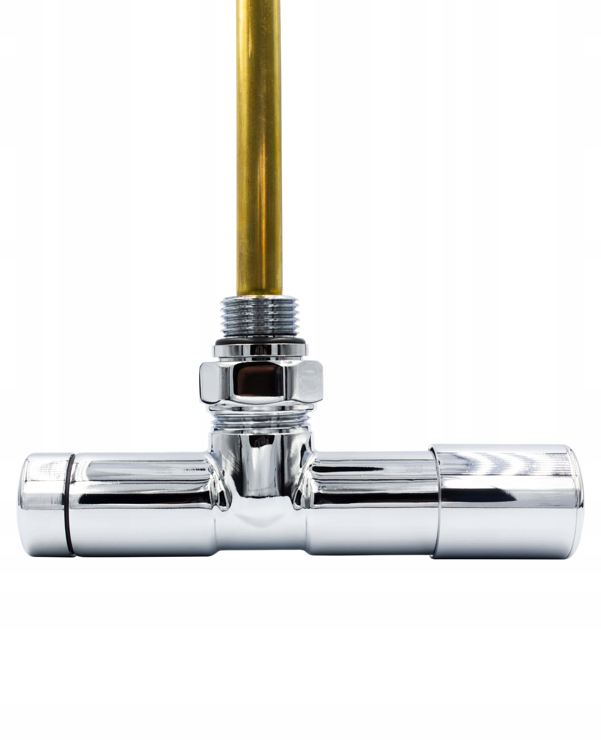 Zawór kątowy reg. Unico chrom 50mm Prawy