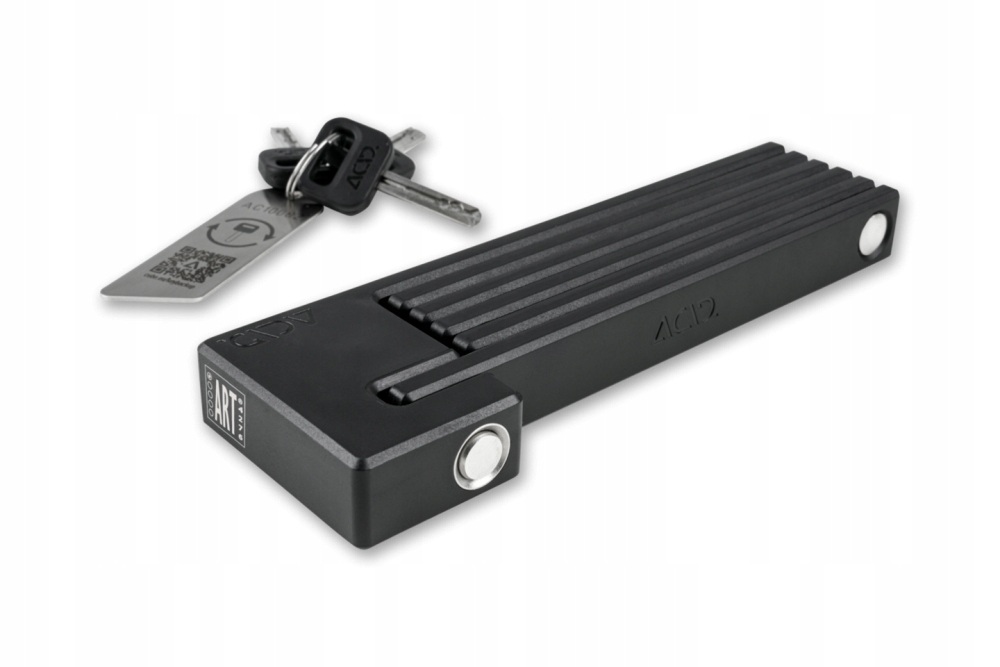 Zapięcie rowerowe zabezpieczenie Cube Acid Rigid 80 Pure składane