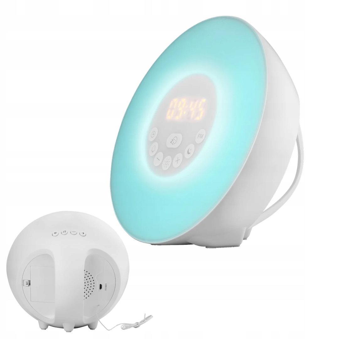 Rádio s budíkem, radiobudík ColorLight se stupni