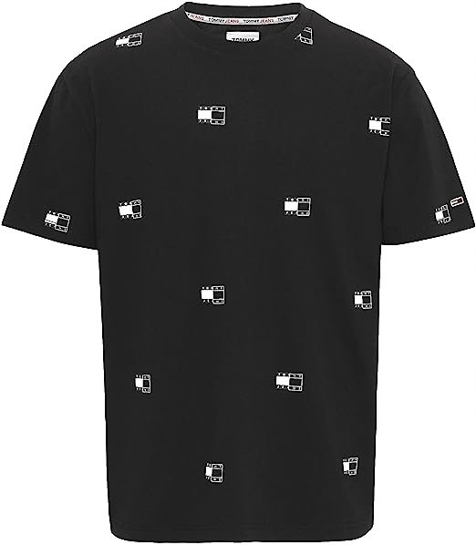 Koszulka męska z krótkim rękawem Tommy Hilfiger Jeans t-shirt r. S