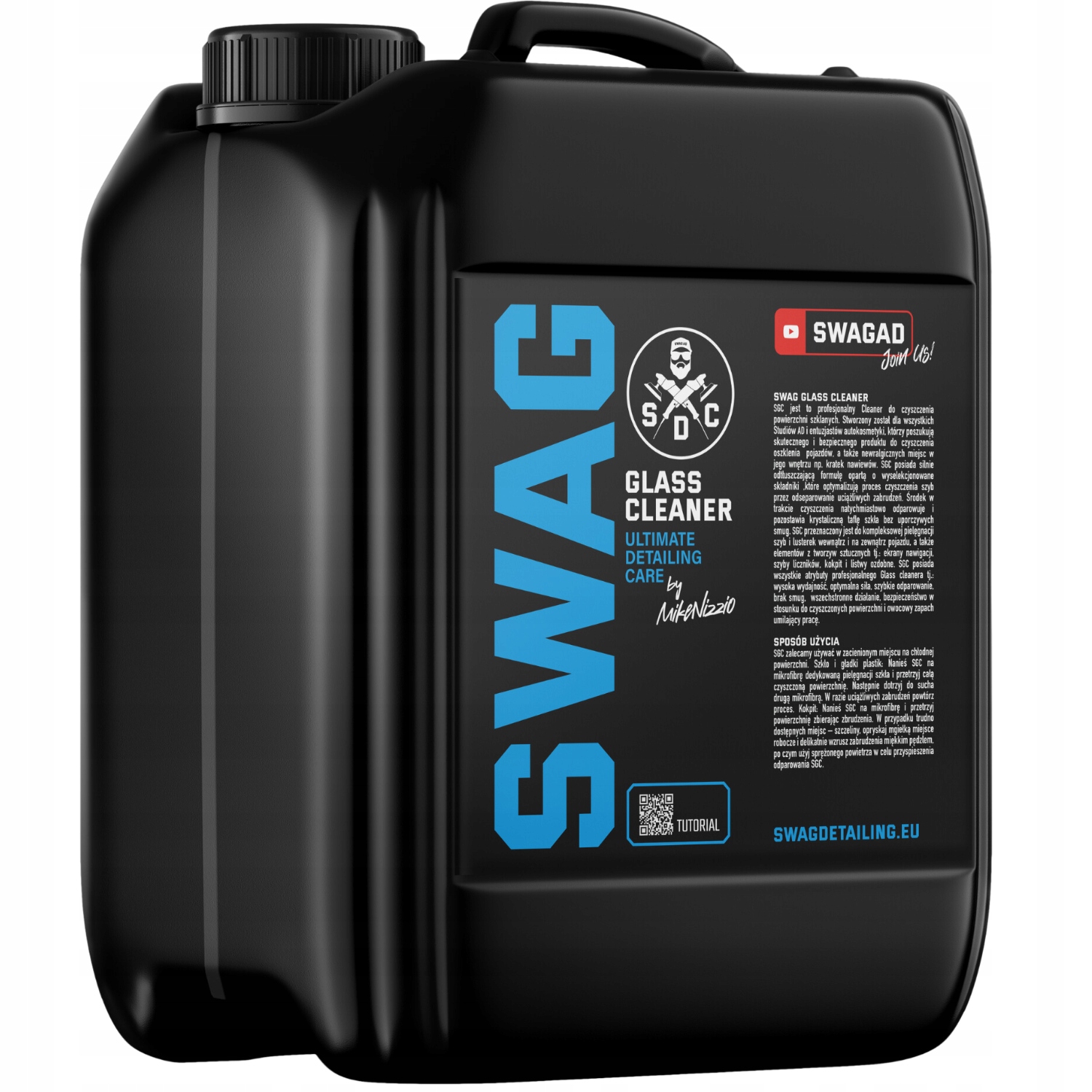 Swag Glass Cleaner V.3 5L nowa formuła