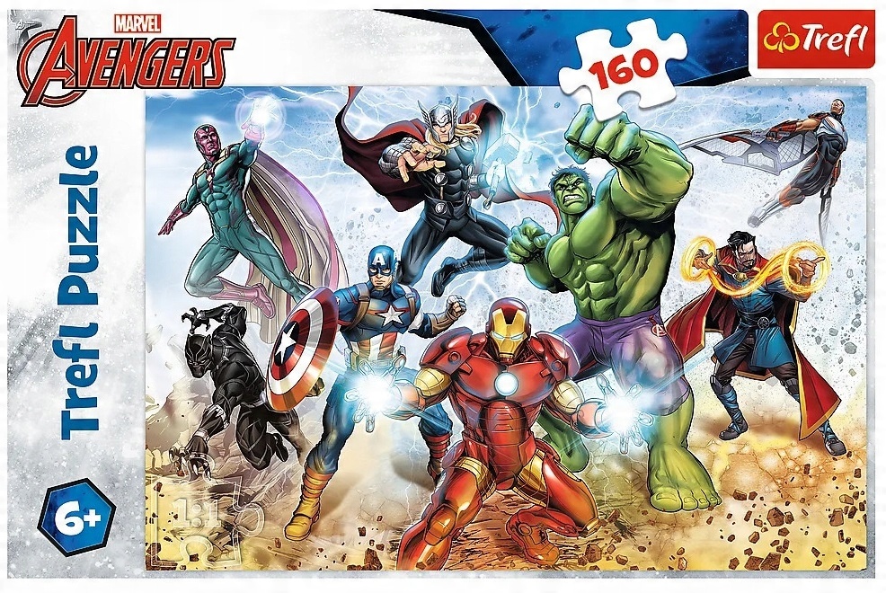 

Puzzle Avengers Trefl 160 el dla chłopca