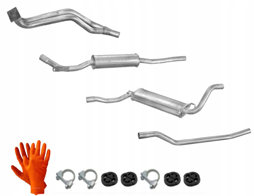 Audi 80 1.3 1.6 (1978-1982) Sedan Kupé Výfukový Systém