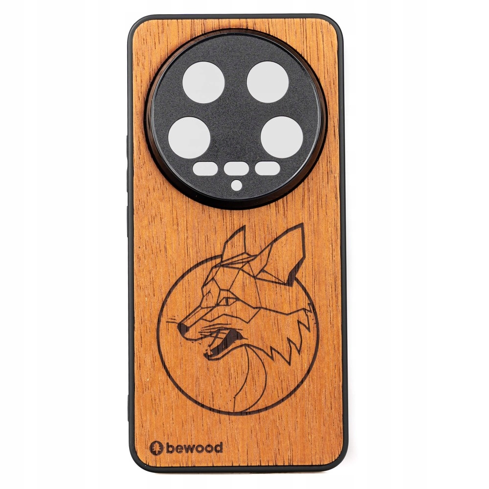 Dřevěné Pouzdro Bewood pro Xiaomi 14 Ultra Lis Merbau