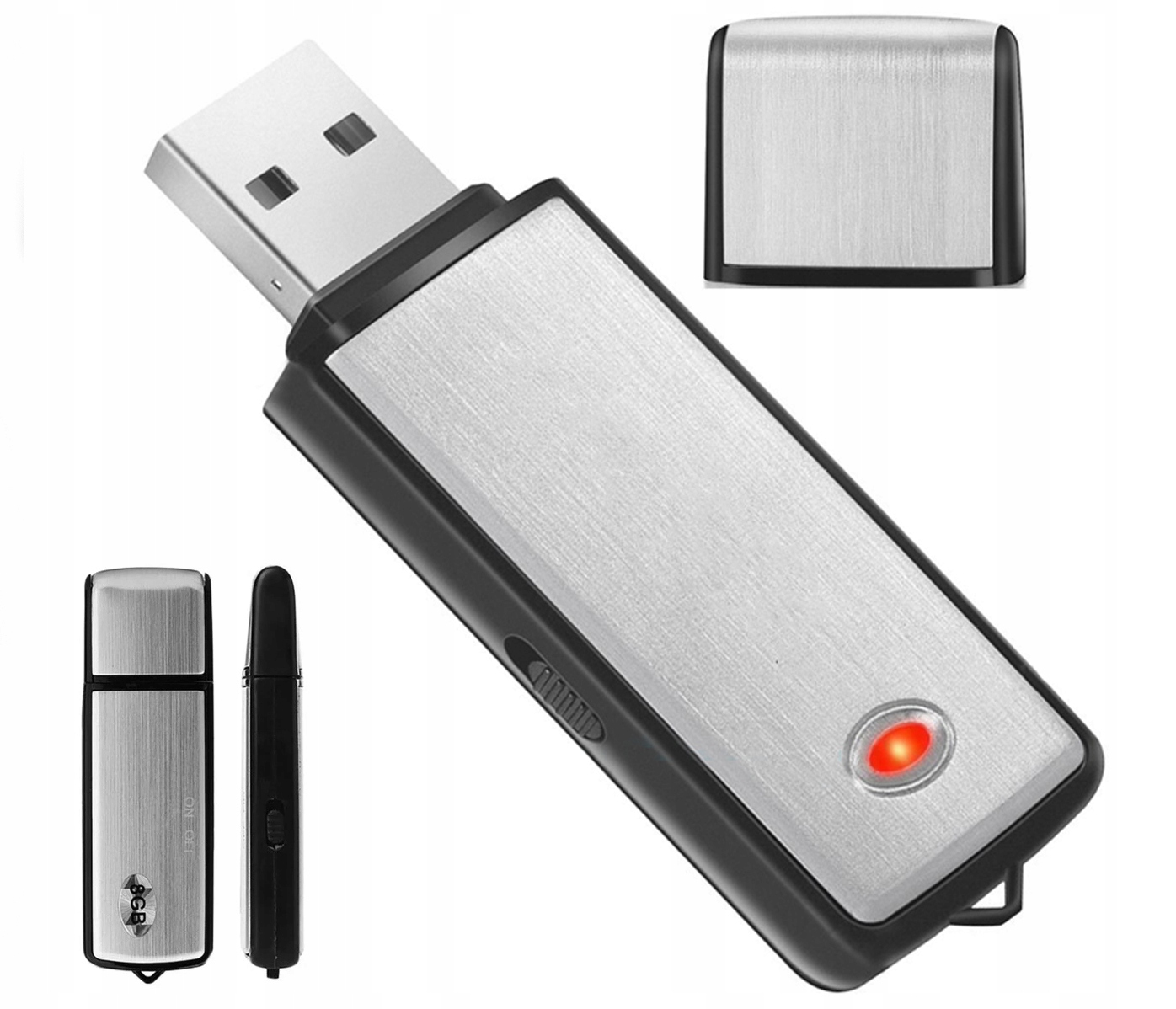 Minidyktafon USB Flash Drive X09 8 GB