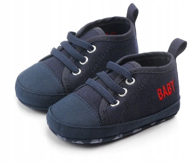 

Buciki niemowlęce Trampki sneakersy 0 - 6 m-c
