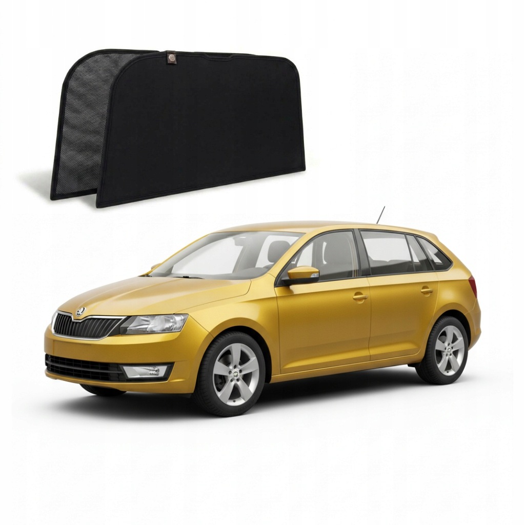 Sluneční clony na skla s magnety Škoda Rapid Spaceback