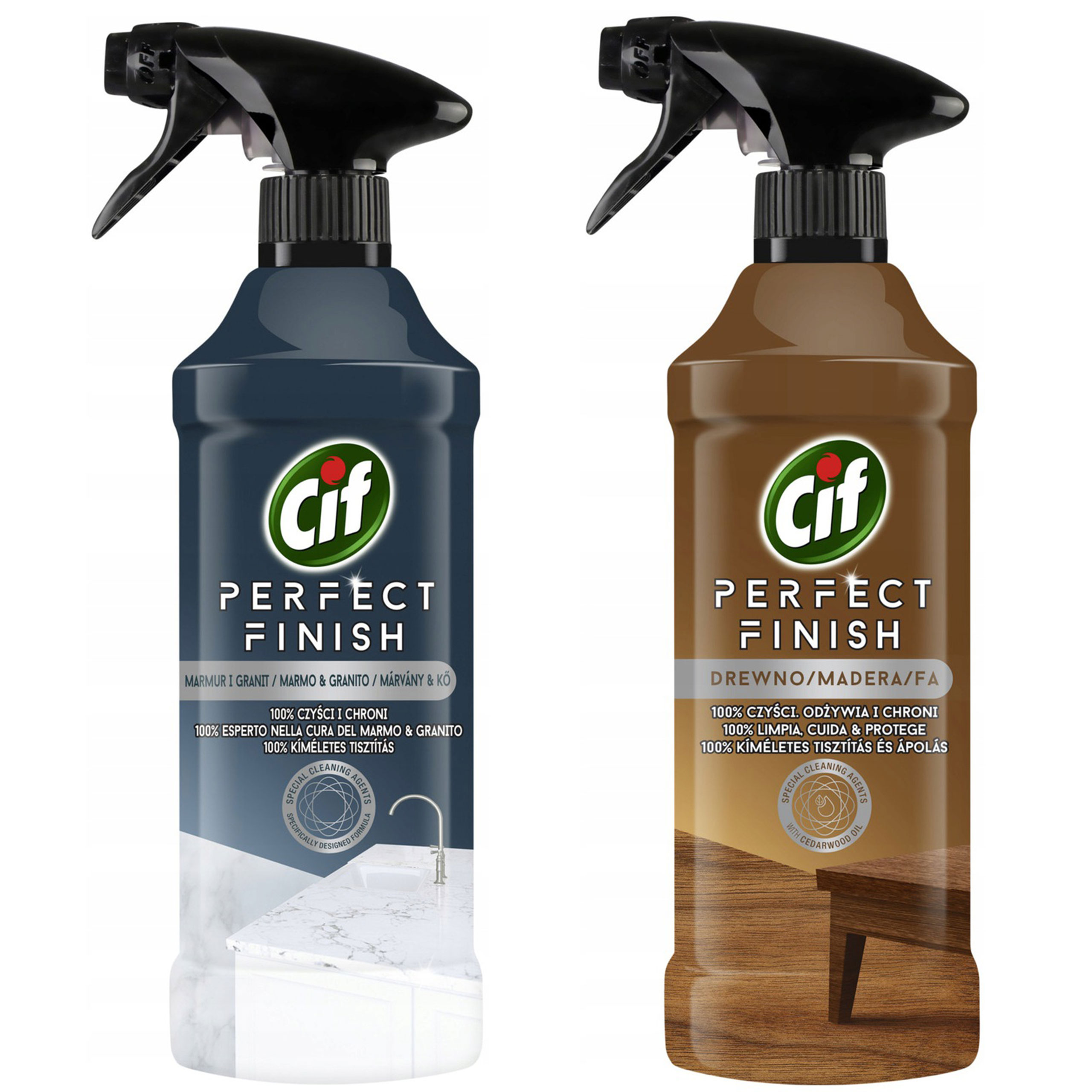 

Cif Perfect Finish do czyszczenia MIX Zestaw 870ml