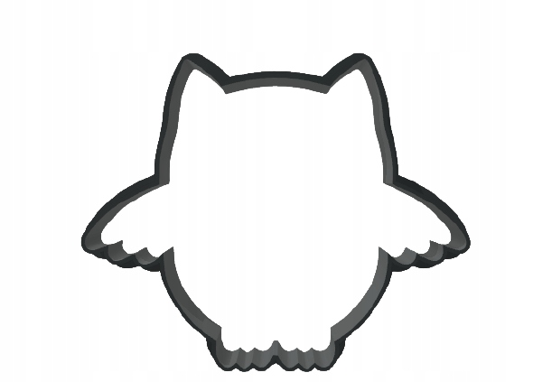 

Foremka do ciastek Sowa 1 sówka Szkoła 8cm